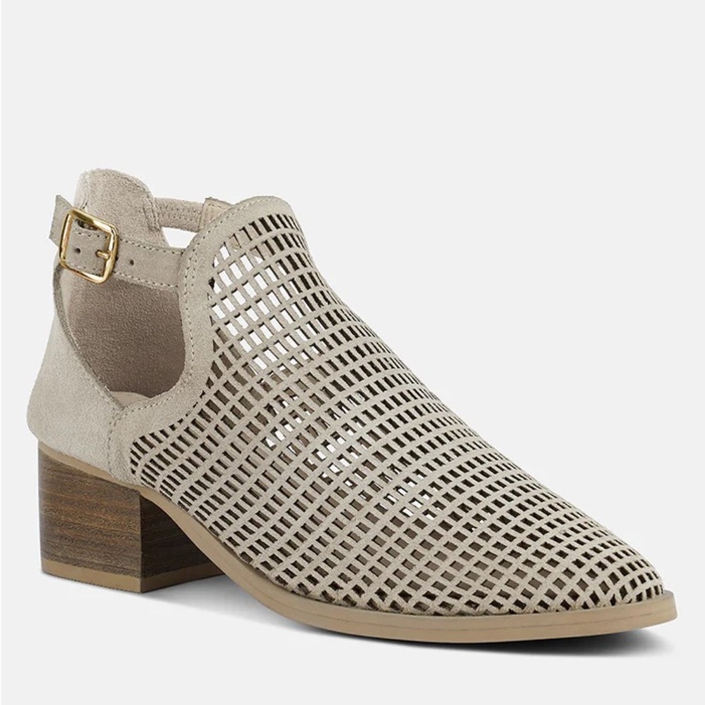 Rag & Co Rosalyn Beige Booties